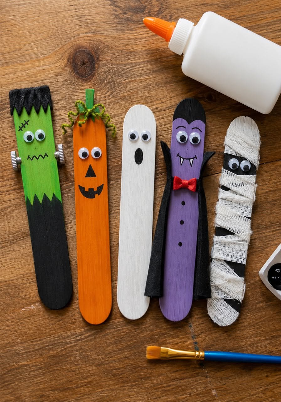 45 Einfache Halloween-Basteleien für Kinder und Familien zum Ausprobieren