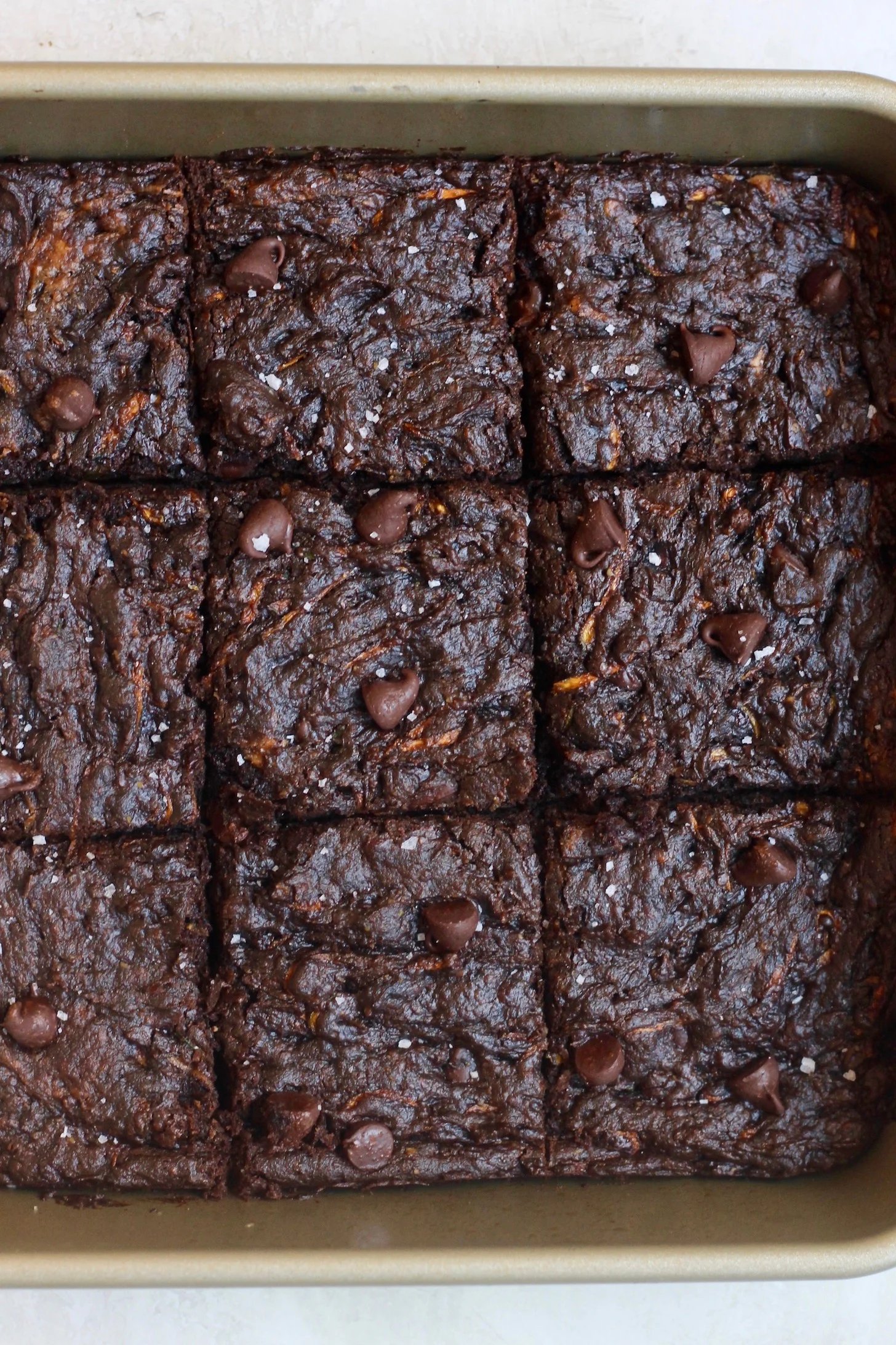 Easy Healthy Zucchini Brownies