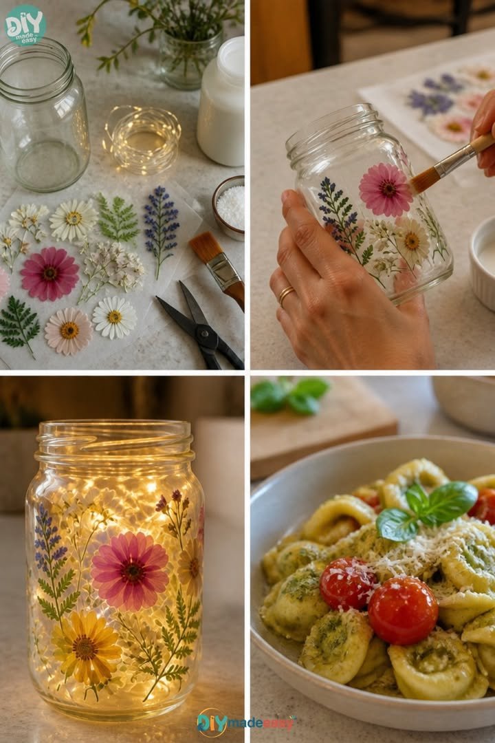 Floral Fairy Jar 10 Floral Fairy Jar