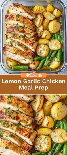 Lemon Garlic Chicken Meal Prep