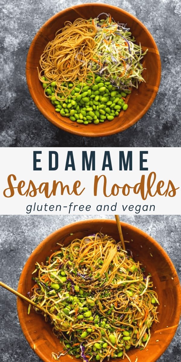 Edamame Sesame Noodles