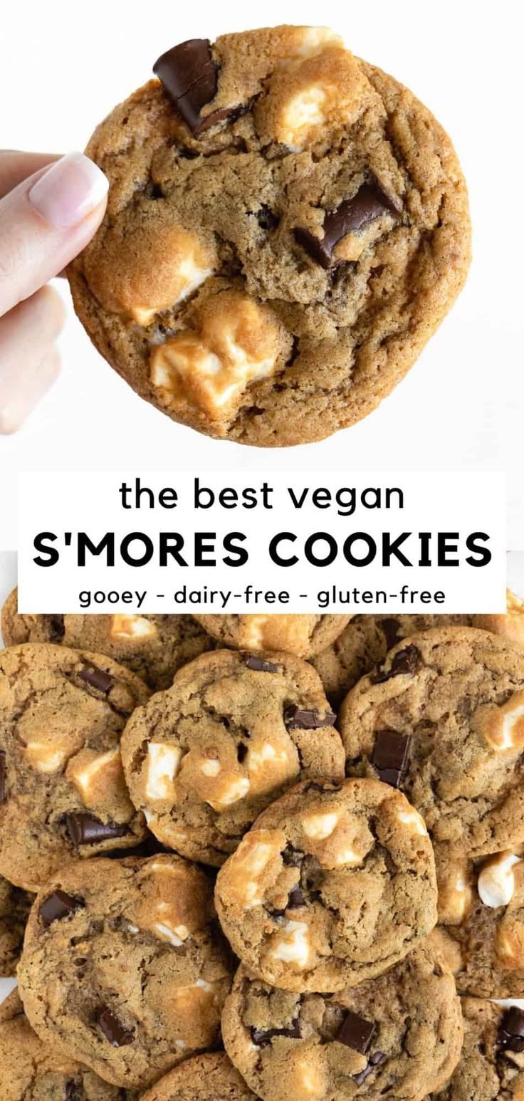Vegan S'mores Cookies