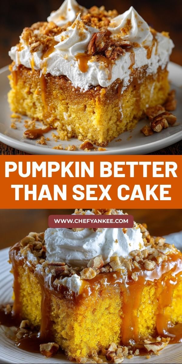 Pumpkin Better Than Sex Cake