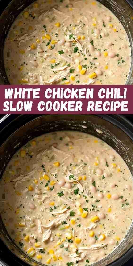 Creamy White Chicken Chili with a Kick