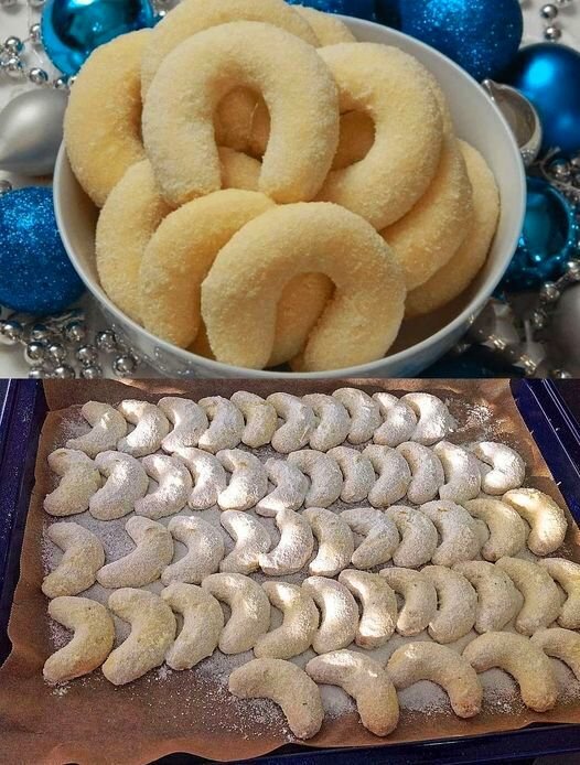Kokos Sahnekipferl