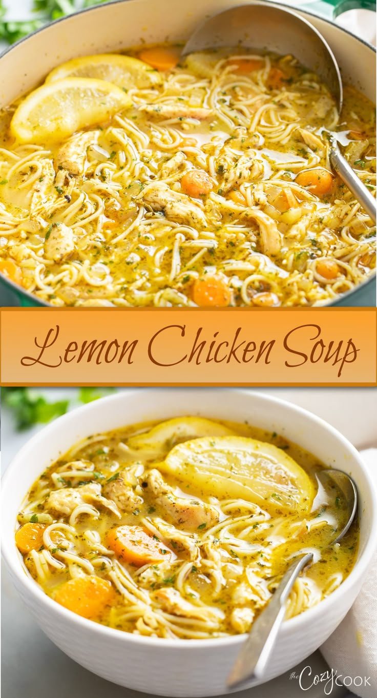 Lemon Chicken Soup