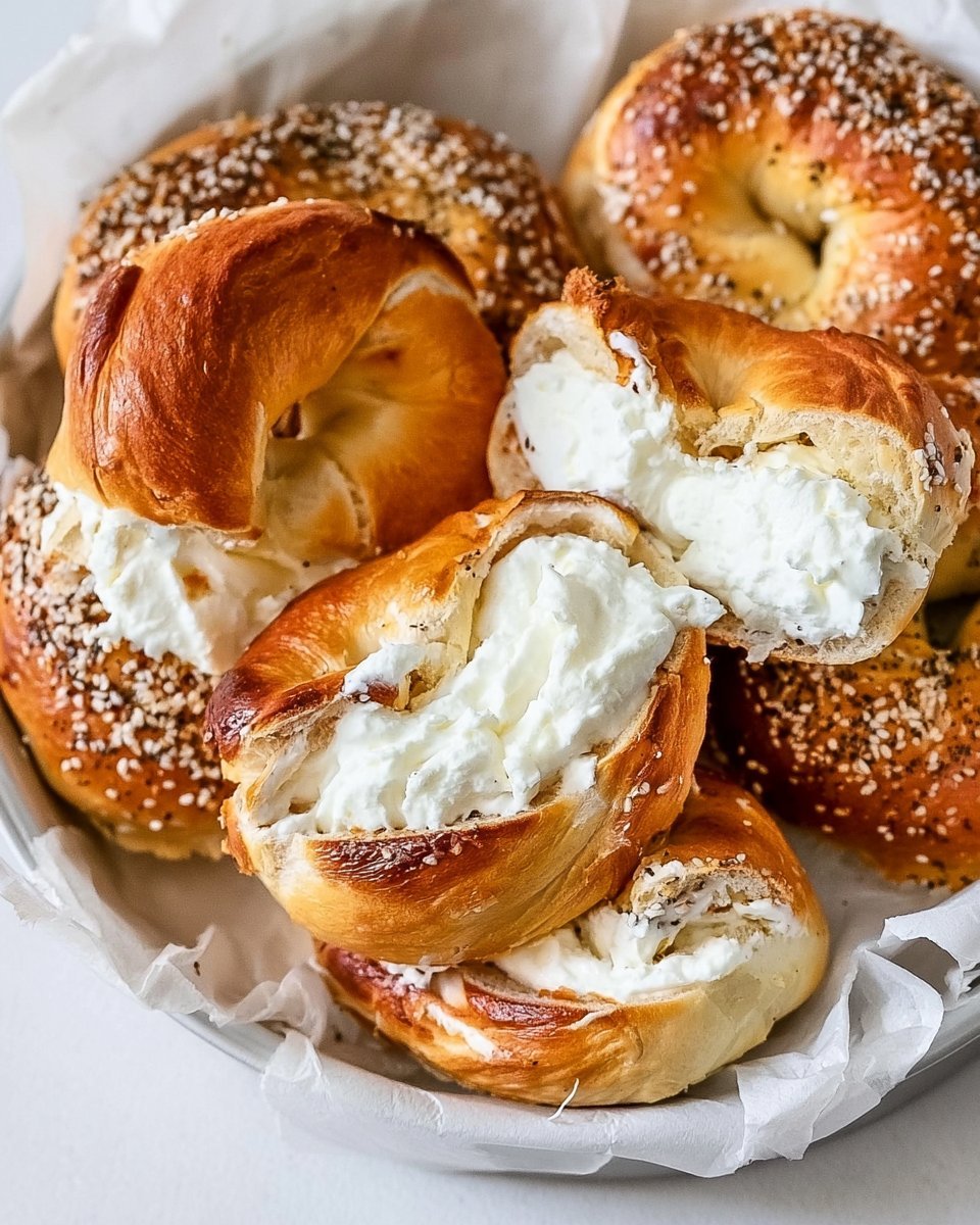 Protein-Packed Air Fryer Bagels