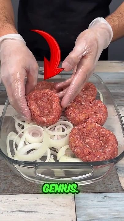 This man is truly a genius - ground beef recipe.