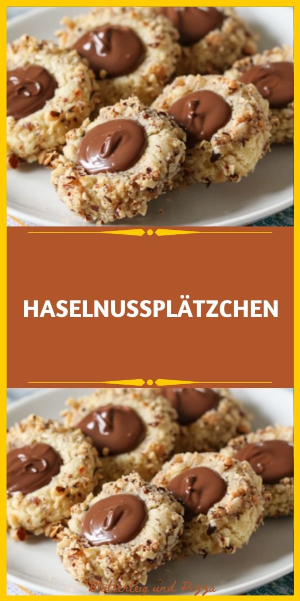 HASELNUSSPLÄTZCHEN - saraokla