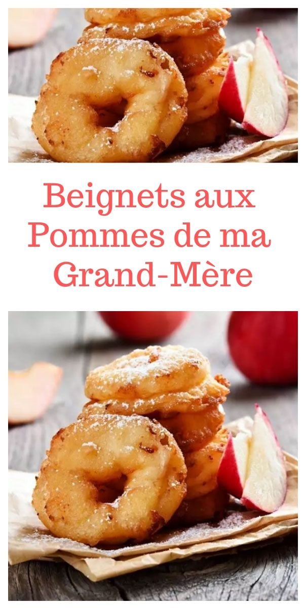 Beignets aux Pommes de ma Grand-Mère