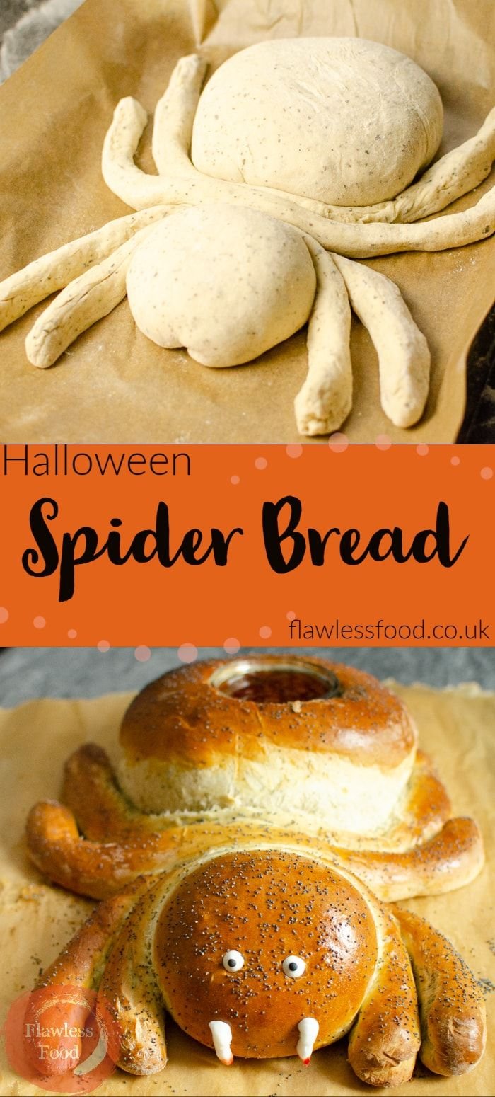 Spooktacular Halloween Spider Bread Recipe | Cadılar bayramı atıştırmalıklar, Ekmek