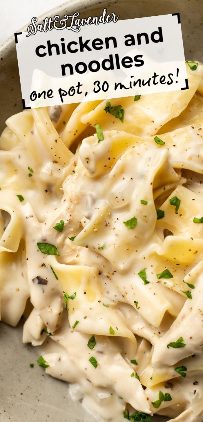 One Pot Chicken and Noodles