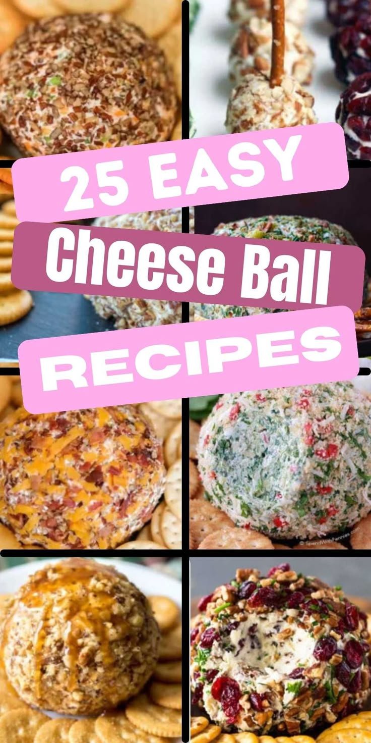 Easy Cheese Ball Recipes
