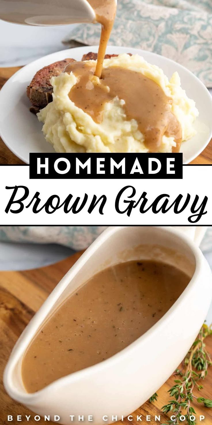 Classic Brown Gravy—Perfect for the Holidays!