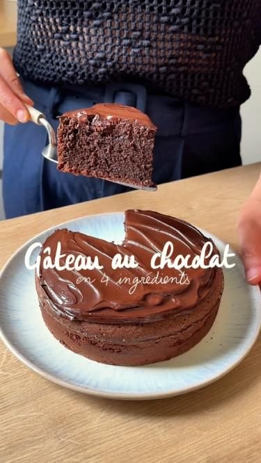 Chocolate Cake - in 4 ingredients