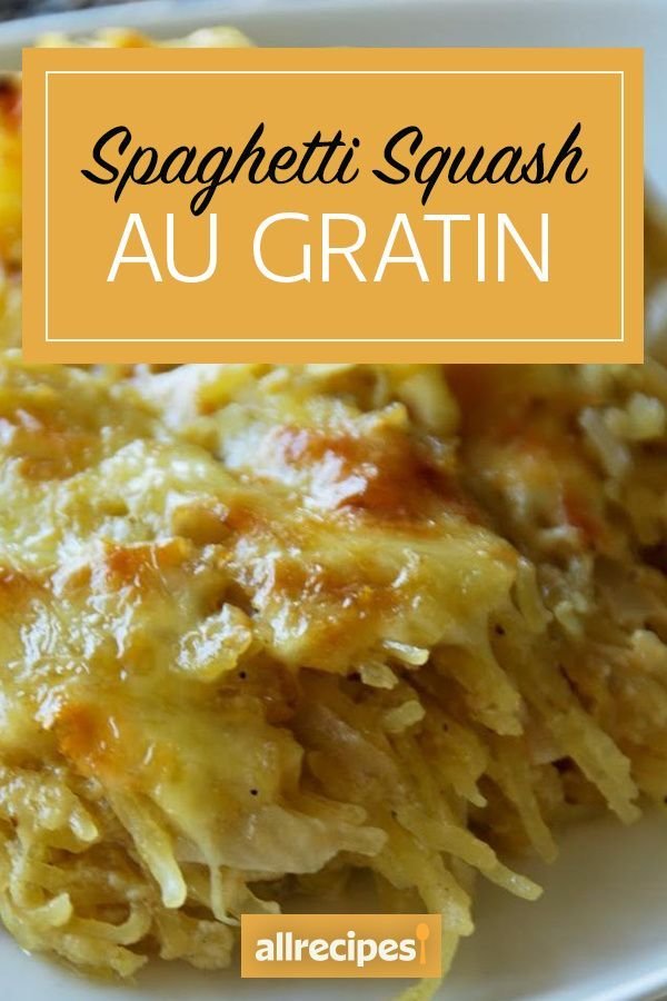 Spaghetti Squash Au Gratin