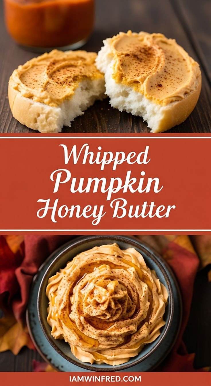 Whipped Pumpkin Spice Honey Butter