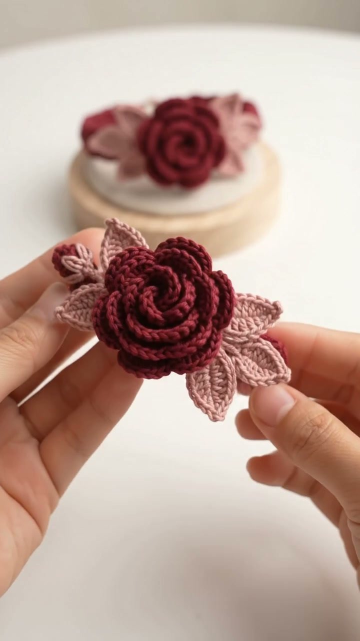 Crochet Flower Accessory You Can Wear Forever