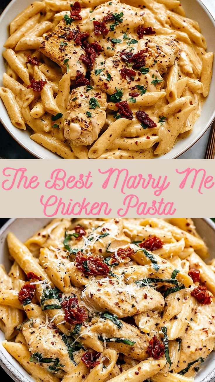 The Best Marry Me Chicken Pasta