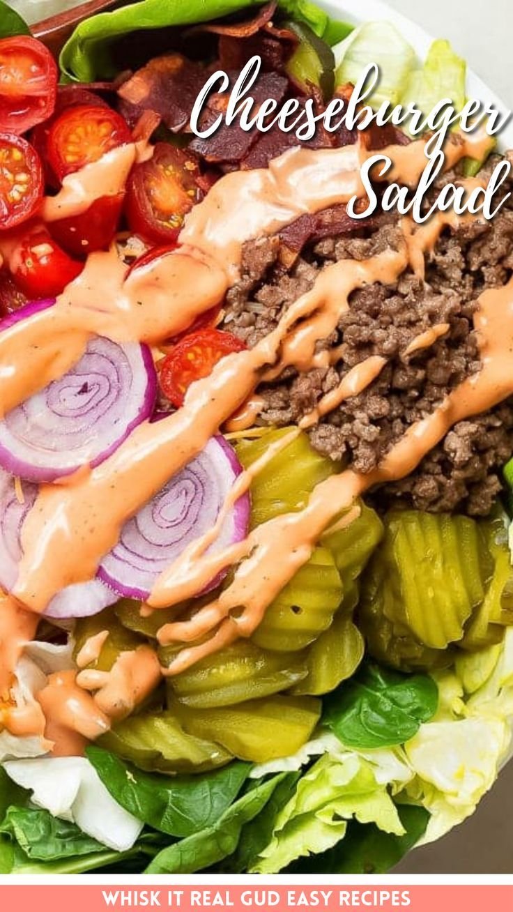 Cheeseburger Salad Recipe