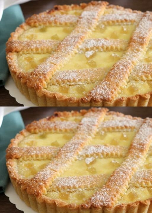 Crostata di Ricotta e Limone