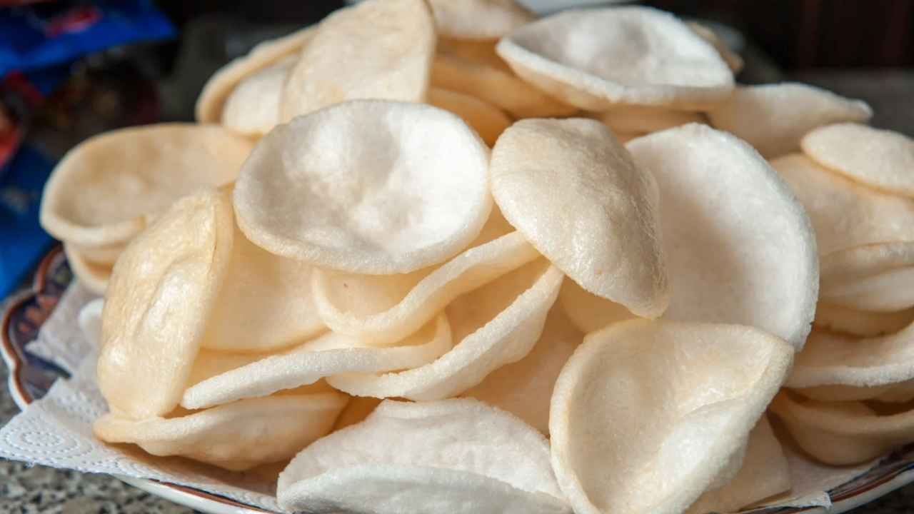 Chips leggerissime di riso