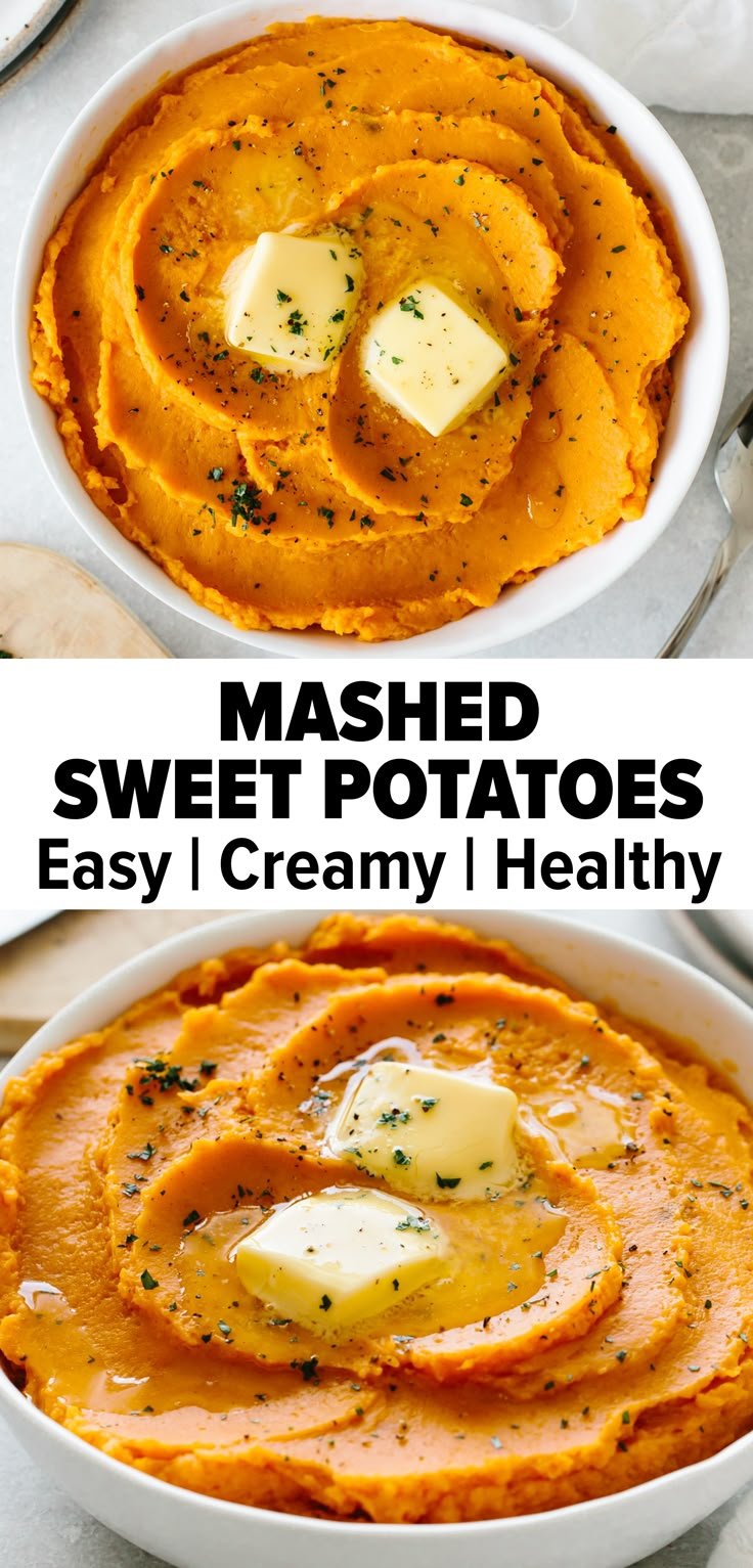 Mashed Sweet Potatoes