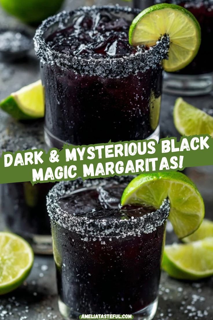 Black Magic Margaritas – Spooky, Dark & Perfect for Halloween