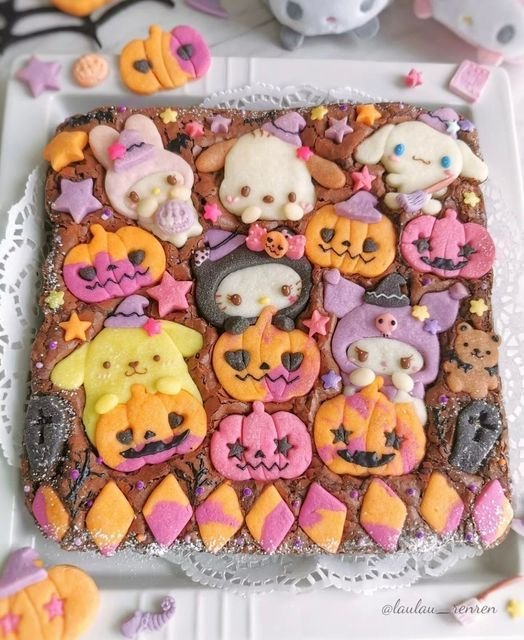 Halloween Brownies by laulau_renren | Ricetta halloween, Cose divertenti da fare, Cibo e bevande