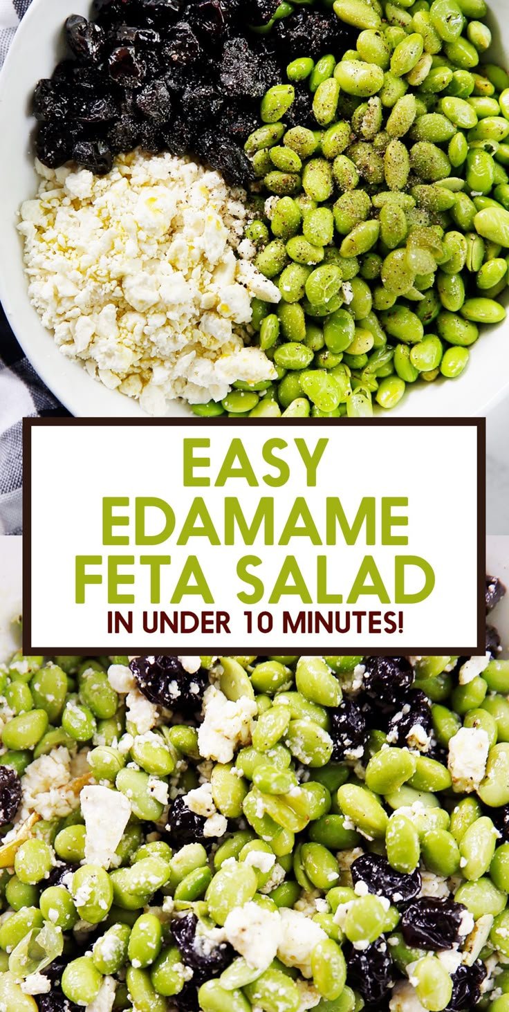 Easy Edamame Salad