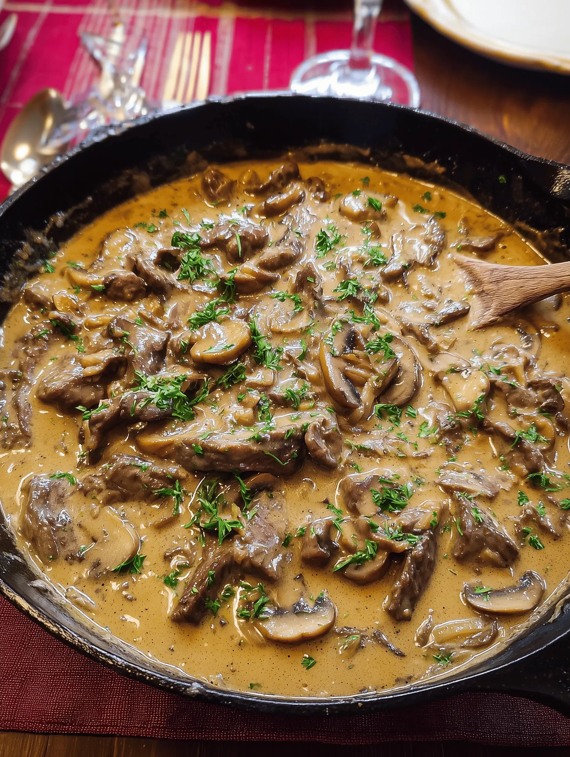 Classic Beef Stroganoff