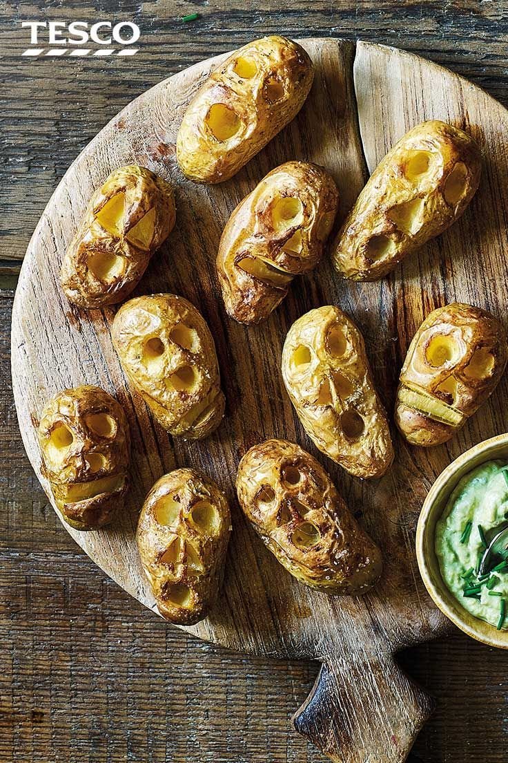 Shrunken Potato Heads | Halloween Food Ideas | Tesco Real Food