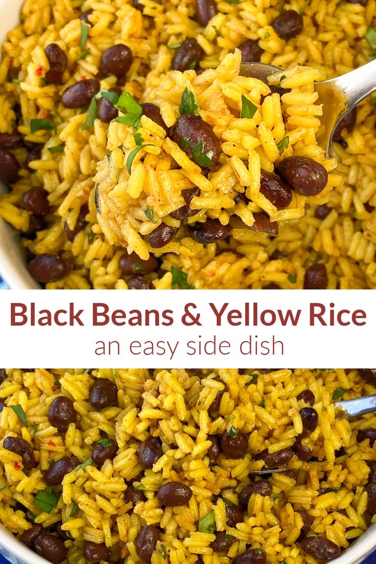 Black Beans and Yellow Rice