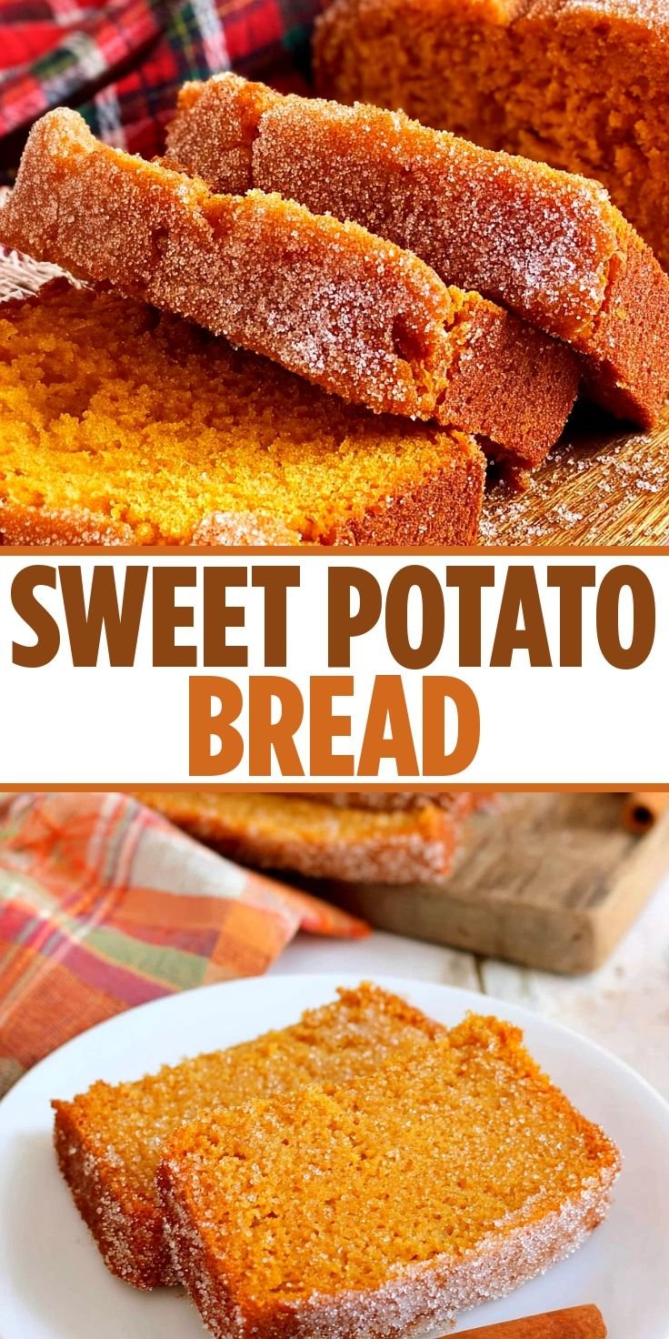 Classic Sweet Potato Cinnamon Bread
