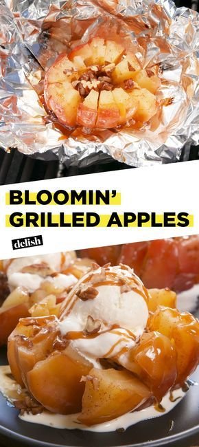 Bloomin' Grilled Apples