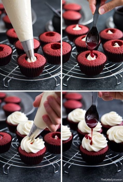 Diy spooky cupcake decorations | Halloween diy cupcakes, How to make spooky cupcakes, Halloween desserts