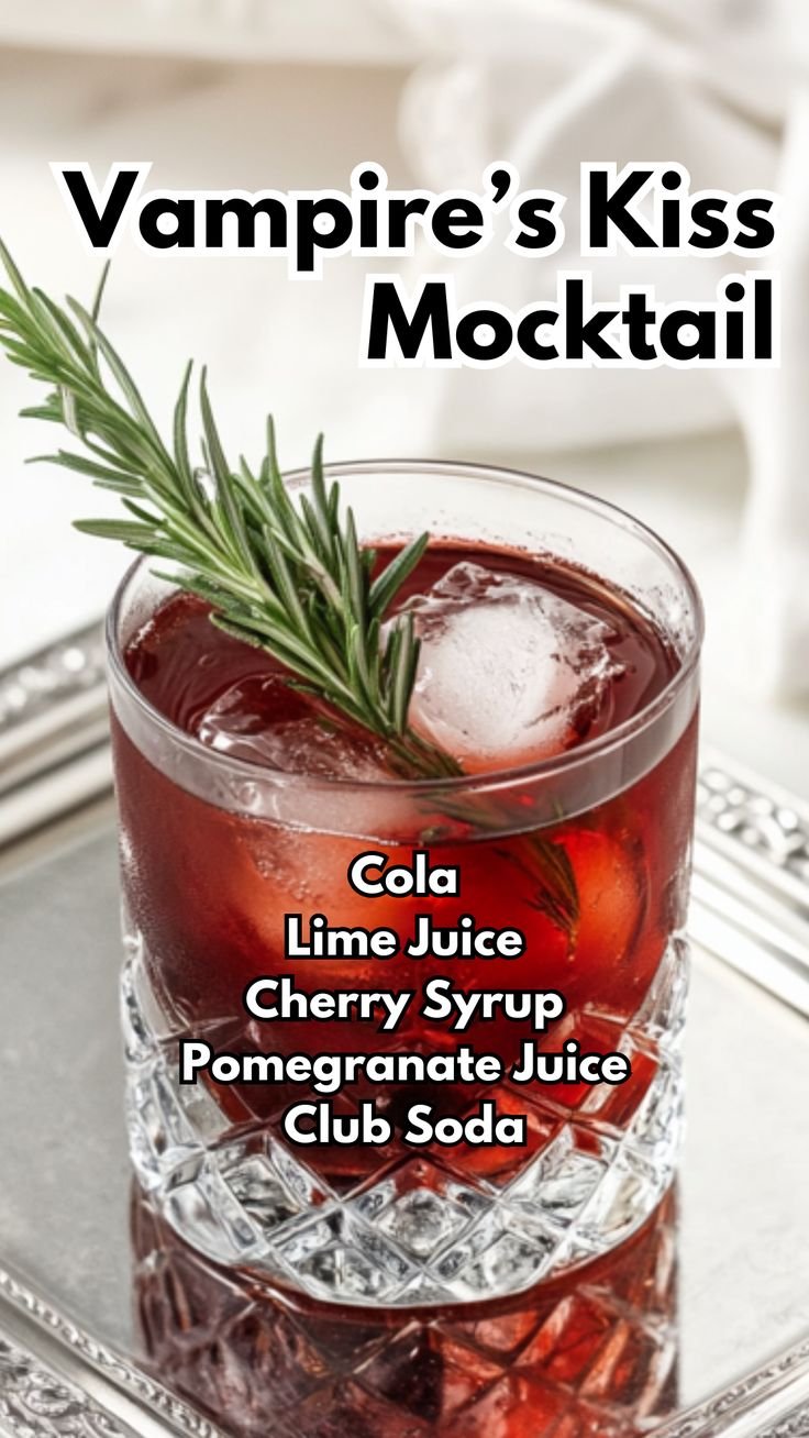 Vampire's Kiss Mocktail