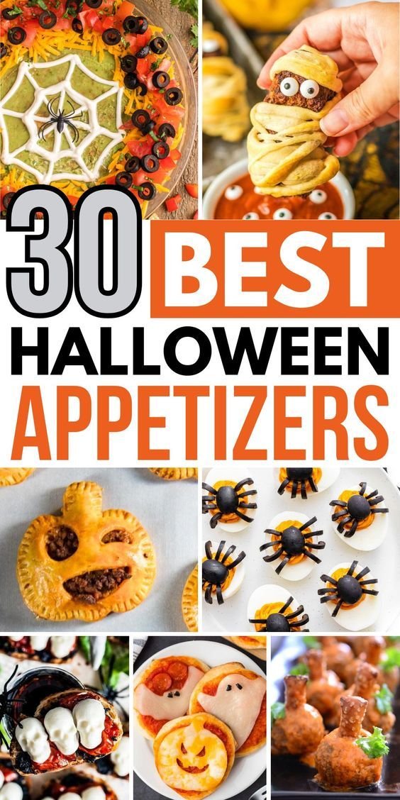 30 Halloween Appetizers That'll Make Your Party Spooktacular
