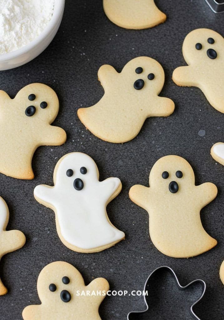 Ghost Sugar Cookies