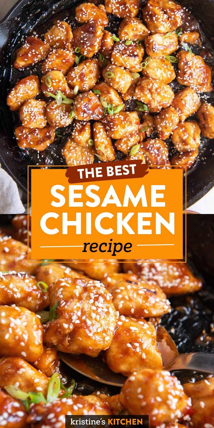 Best Sesame Chicken Recipe - Easy!