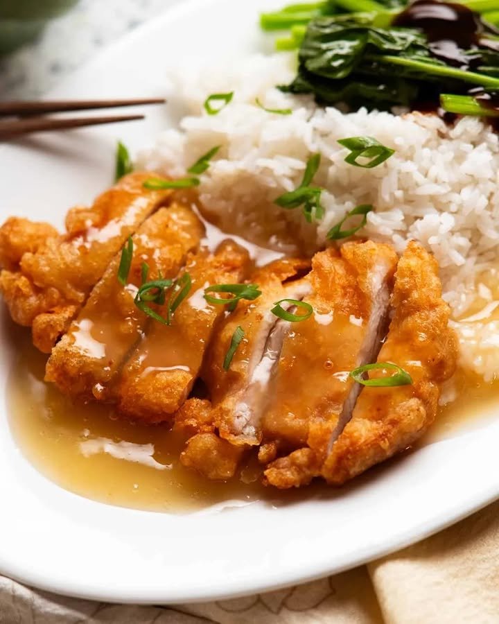 Poulet au citron croustillant chinois