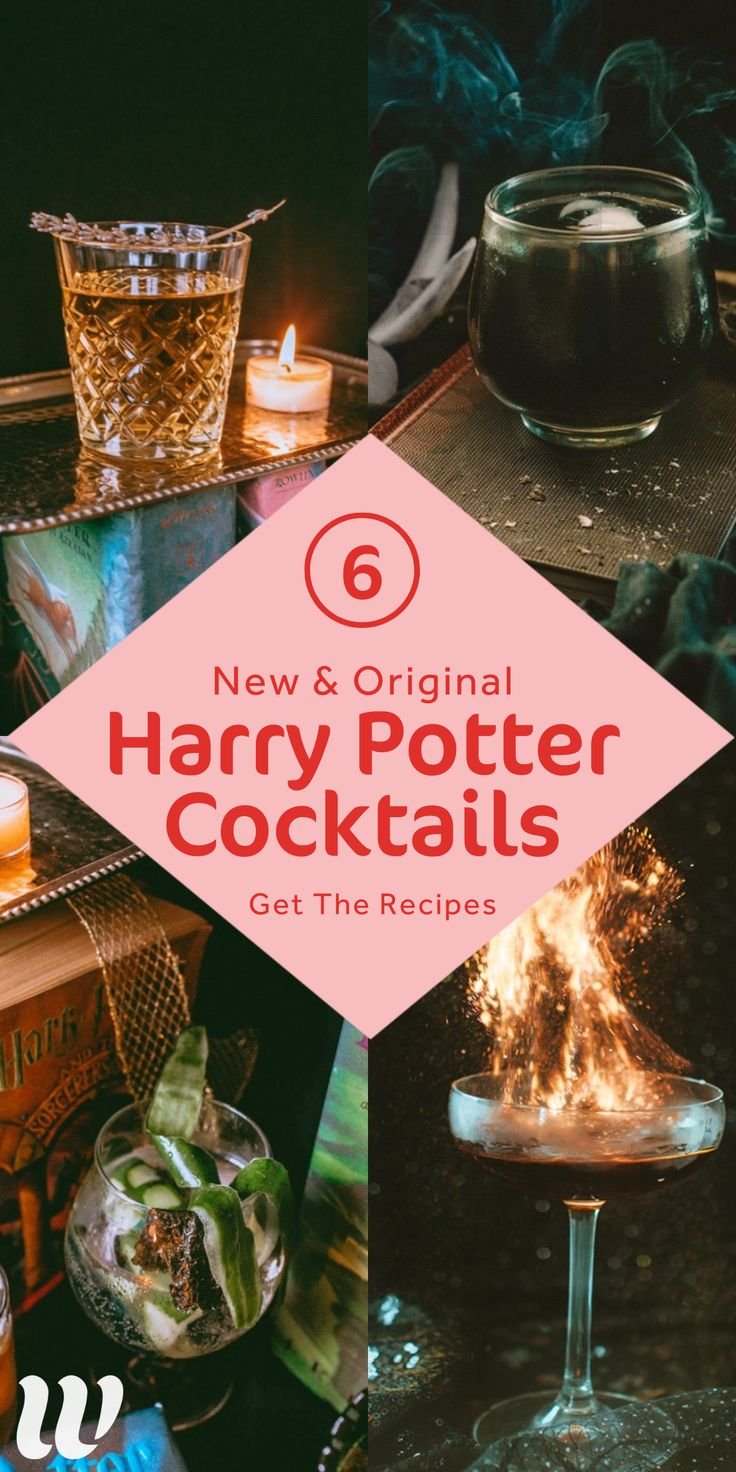6 New Harry Potter Cocktails For The Ultimate Fan | Whimsy Soul