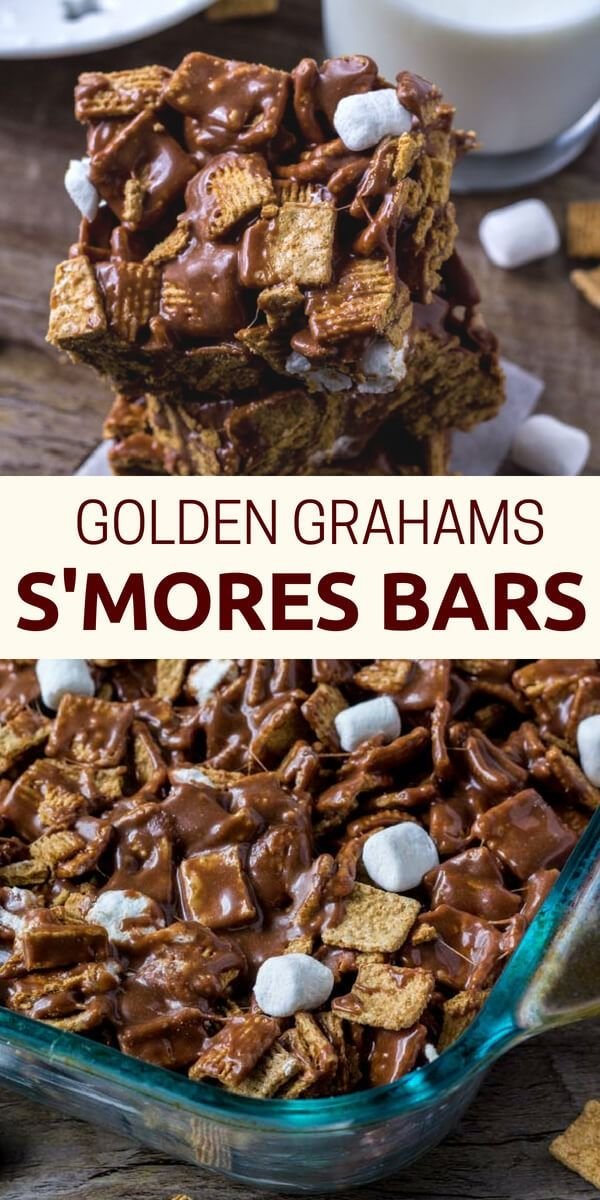 Golden Grahams S'Mores Bars