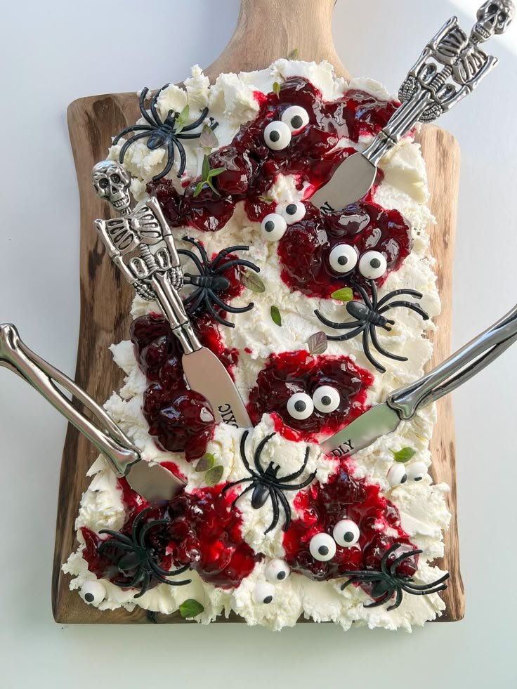 Halloween Cheese Board