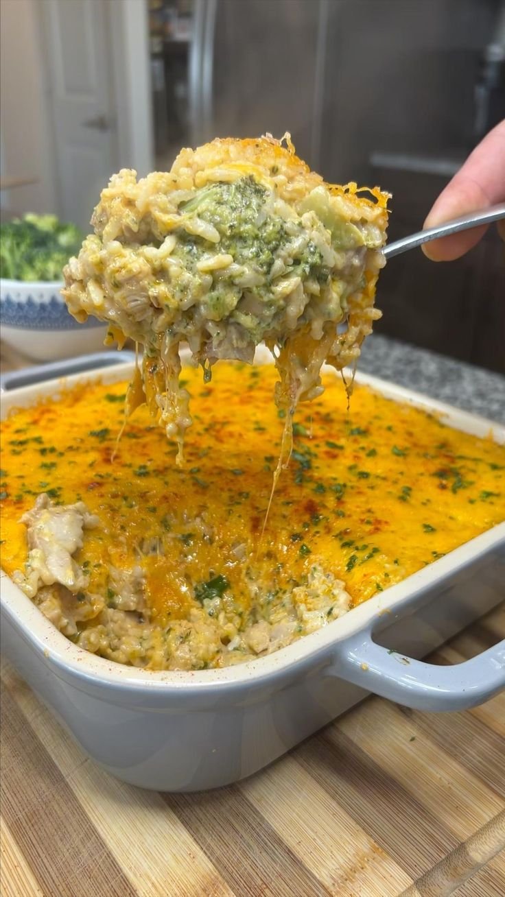 Broccoli Cheese Casserole 🥦