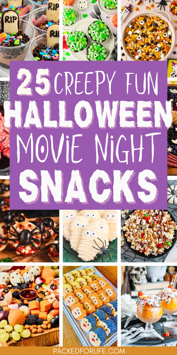 Halloween Movie Party Snacks