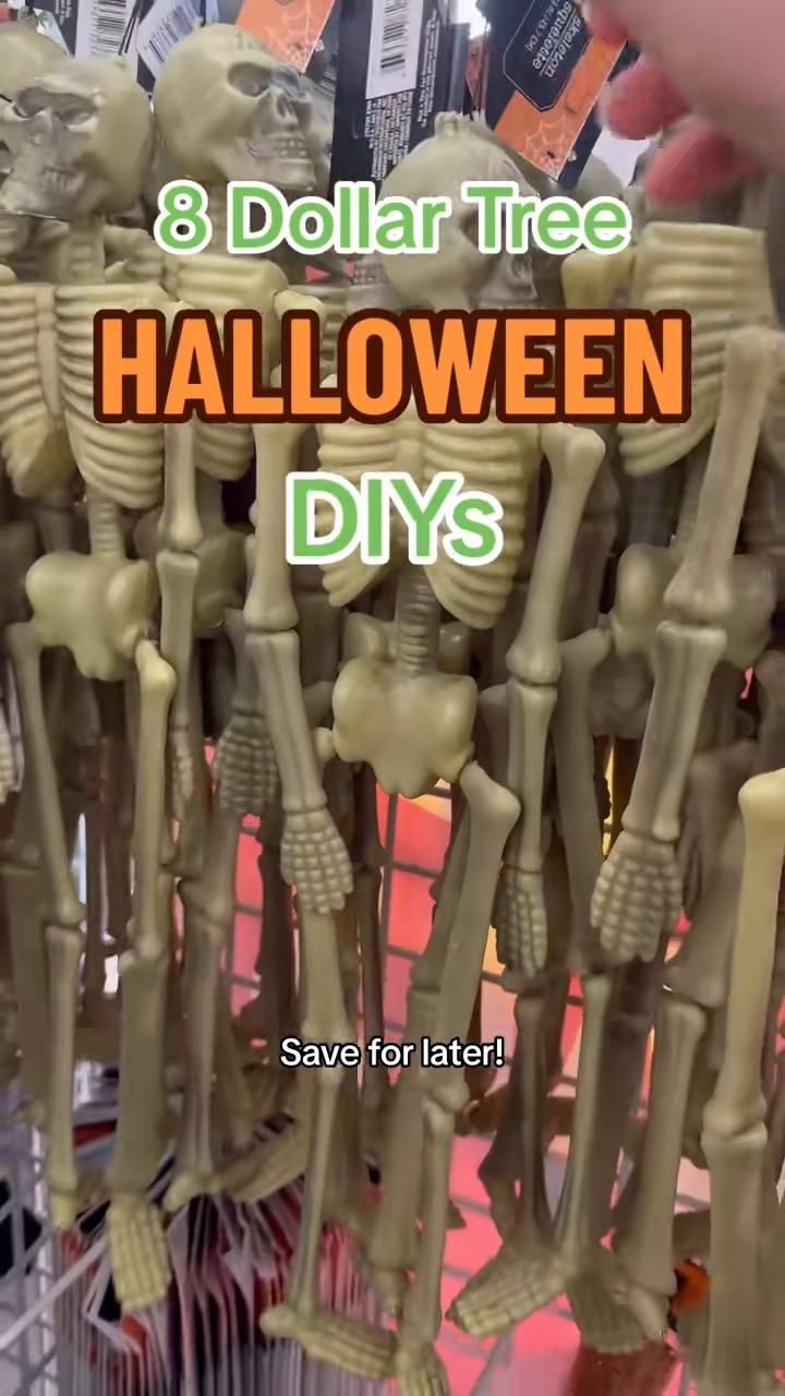 8 Einfache Halloween-DIYs von Dollar Tree