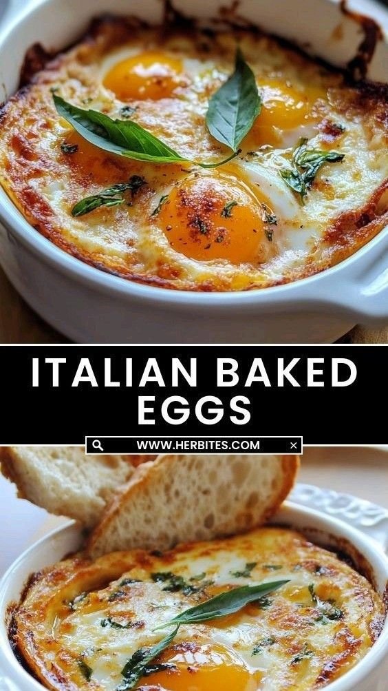 ITALIAN BAKED EGGS