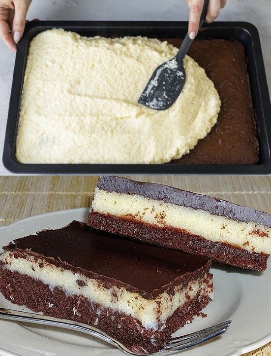 Bounty Kuchen ohne Backen