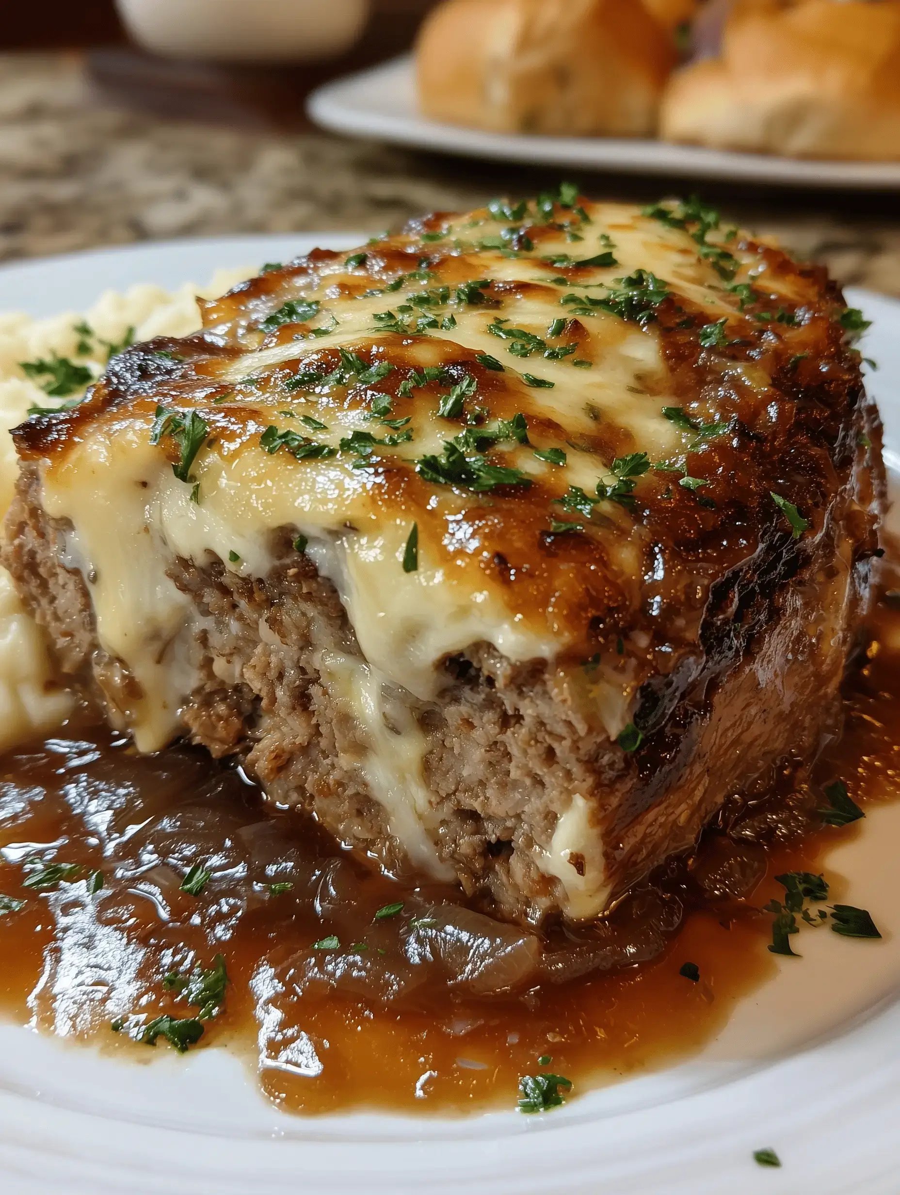 French Onion Meatloaf